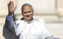 El Papa León XIV en la audiencia general del miércoles 6 de agosto en el Vaticano.