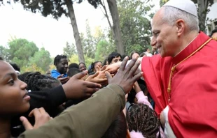 El Papa León XIV en Turquía. Crédito: Vatican Media.