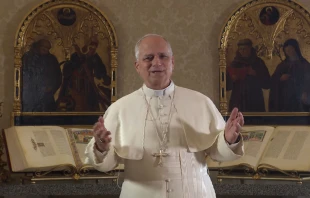 El Papa León XIV en el video mensaje a los jóvenes australianos. Crédito: Instagram acyf25.
