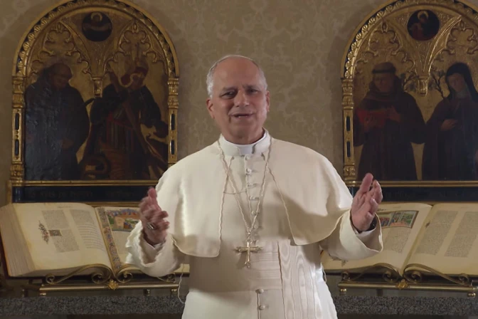 El Papa León XIV en el video mensaje a los jóvenes australianos.