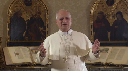 El Papa León XIV en el video mensaje a los jóvenes australianos.