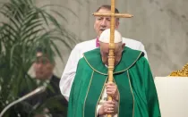 El Papa Francisco en la Misa con ocasión de la Jornada Mundial de los Pobres