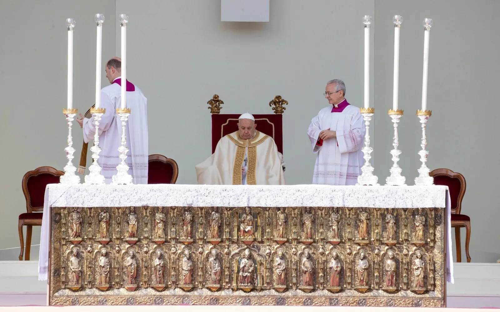 Imagen del Papa Francisco en la Misa celebrada desde Venecia este 28 de abril?w=200&h=150