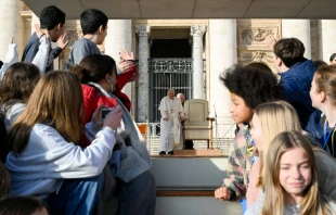 Imagen referencial del Papa Francisco durante una Audiencia General en el Vaticano Crédito: Vatican Media