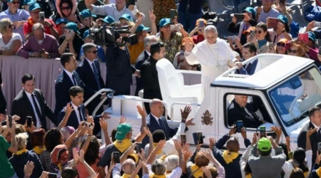 Papa peregrinos Toscana