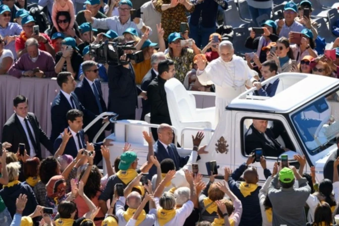 Papa peregrinos Toscana