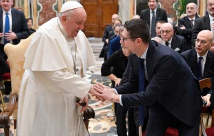 El Papa Francisco recibe a los prefectos del Gobierno de Italia en el Vaticano Crédito: Vatican Media