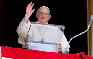 El Papa Francisco durante el Ángelus de este 10 de septiembre Crédito: Vatican Media