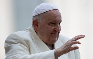 Imagen referencial del Papa Francisco Crédito: Daniel Ibáñez/ACI Prensa