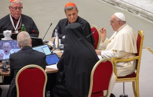 Inicio del Sínodo de la Sinodalidad. Crédito: Daniel Ibáñez/ACI Prensa