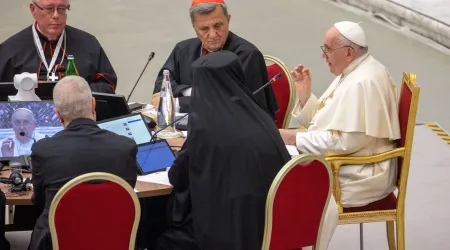 El Papa Francisco en la inauguración del Sínodo de la Sinodalidad