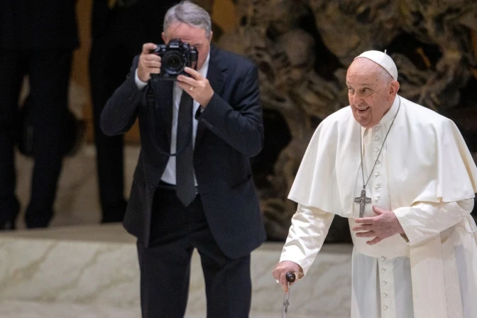 El Papa Francisco en la Audiencia General de este 6 de diciembre