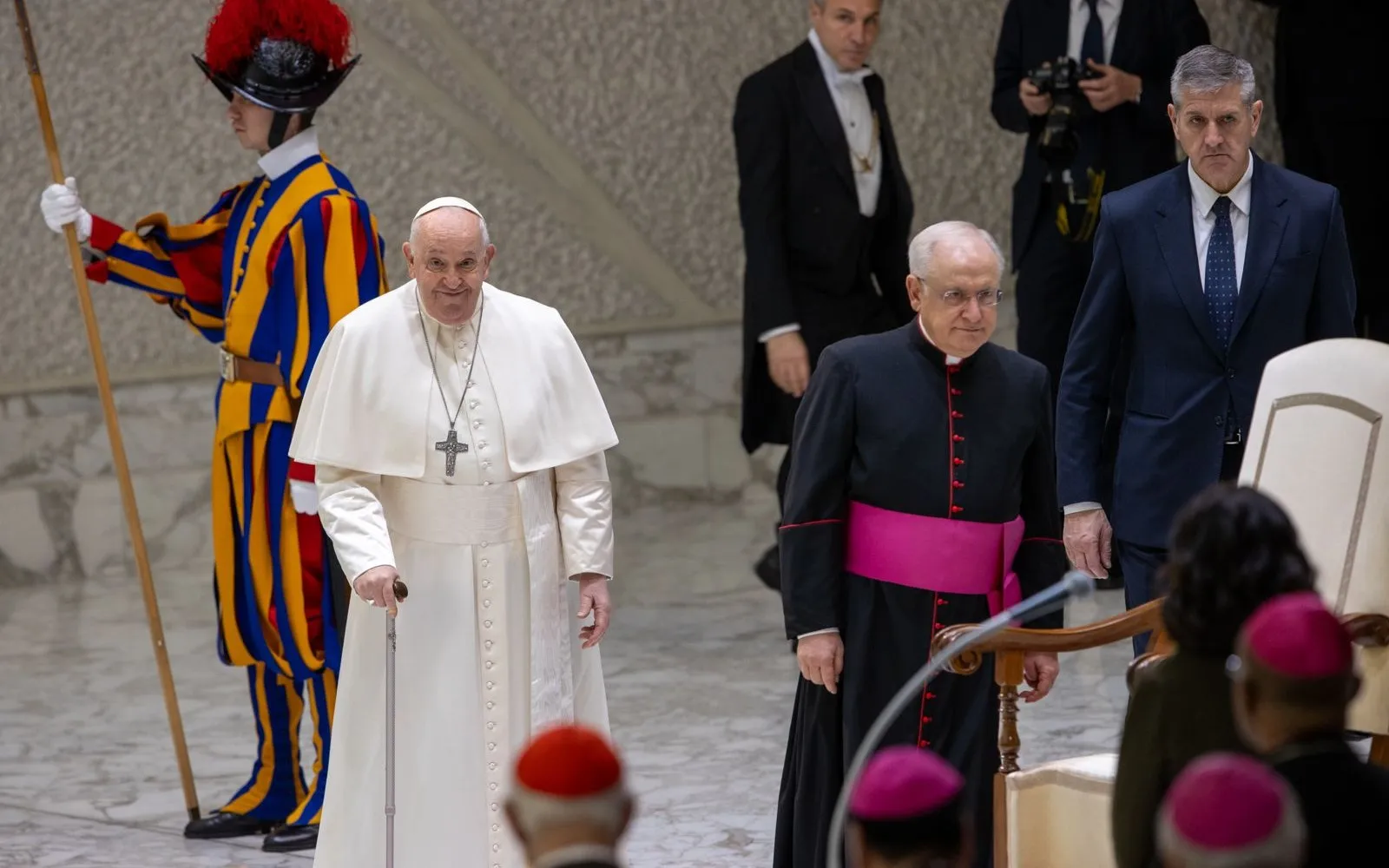 El Papa Francisco llega a la Audiencia General este 7 de febrero?w=200&h=150