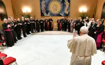 El Papa Francisco recibe a los miembros de la Comisión Teológica Internacional