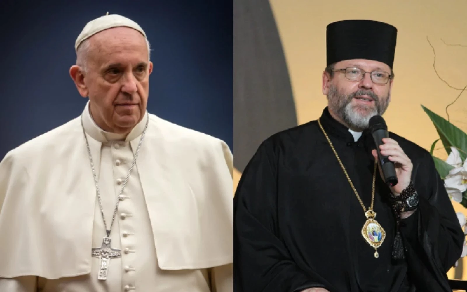 El Papa Francisco y el arzobispo mayor Sviatoslav Shevchuk.?w=200&h=150
