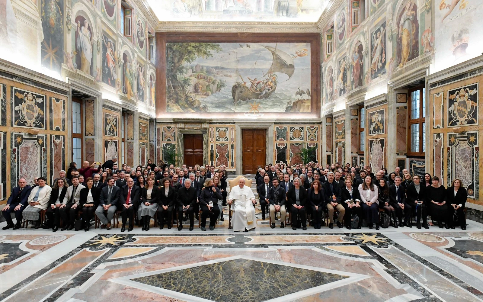 El Papa Francisco en la audiencia con los periodistas del Vaticano este 22 de enero?w=200&h=150