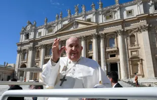 Imagen referencial del Papa Francisco en la Audiencia General de este 20 de marzo Crédito: Vatican Media