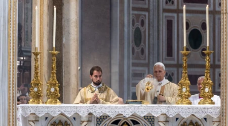 El Papa en la Misa por la Solemnidad de la Dedicación de la Basílica de San Juan de Letrán de Roma