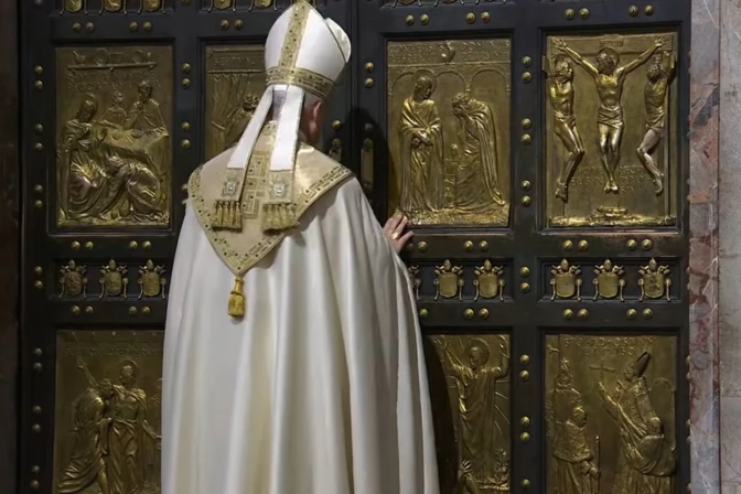 Con este gesto concluyó el Año Santo