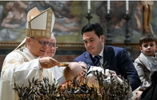 El Papa León XIV presidió la Misa el 11 de enero, Fiesta del Bautismo del Señor. Crédito: Vatican Media
