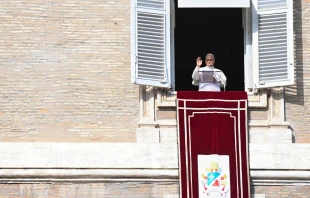 El Papa en el ángelus Crédito: Vatican Media