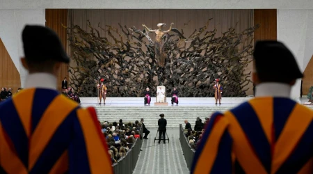 El Papa pronunció la catequesis en el Aula Pablo VI del Vaticano