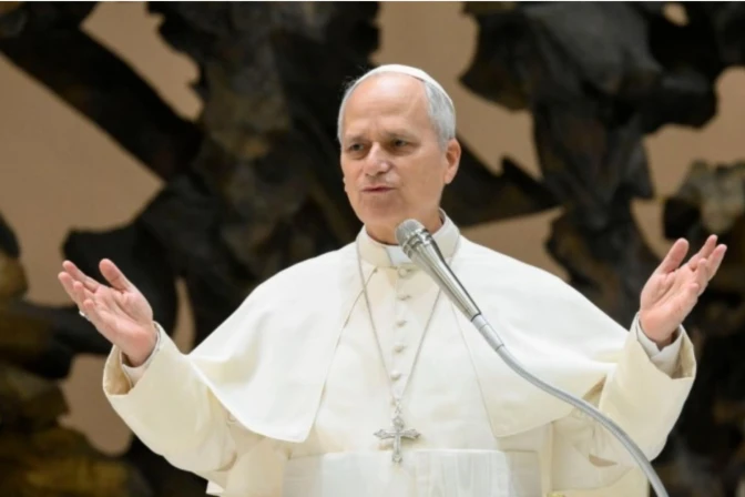 El Papa durante la Audiencia General de este miércoles