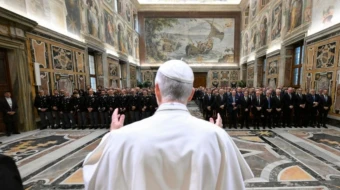 León XIV mantuvo este lunes 19 de enero una audiencia con algunos de los miembros de este departamento especial de la Policía Estatal italiana