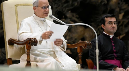 El Papa pronuncia la catequesis durante la Audiencia general de este miércoles