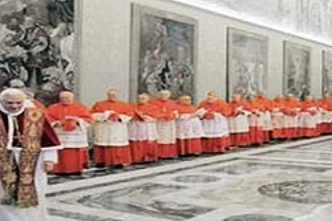 Libertad religiosa, liturgia, anglicanos y abusos: Temas de encuentro del Papa con cardenales