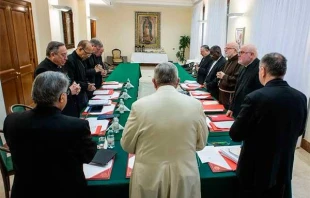 Imagen referencial de reunión del C9 Vatican Media