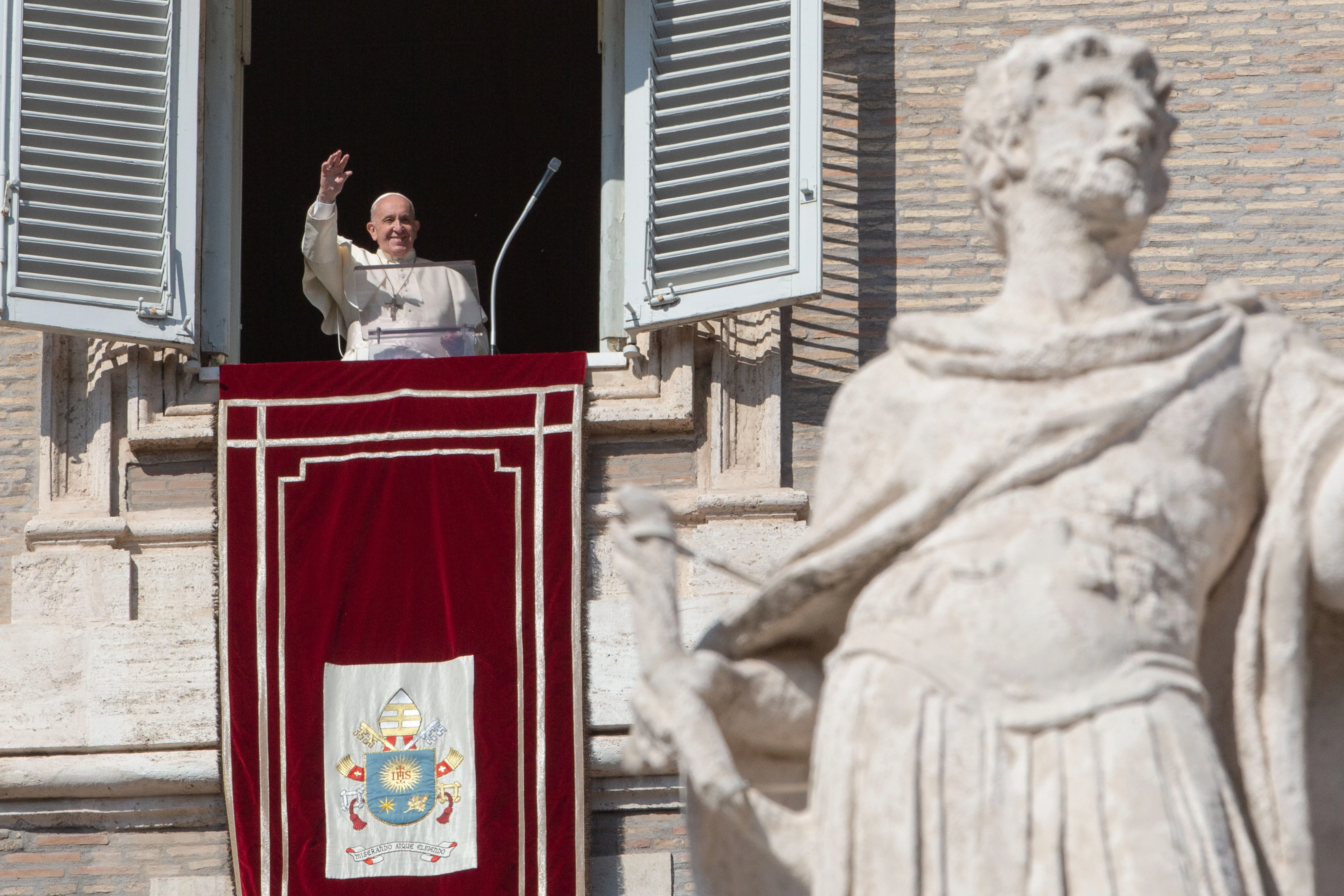 Papa Francisco durante el rezo del Ángelus.?w=200&h=150