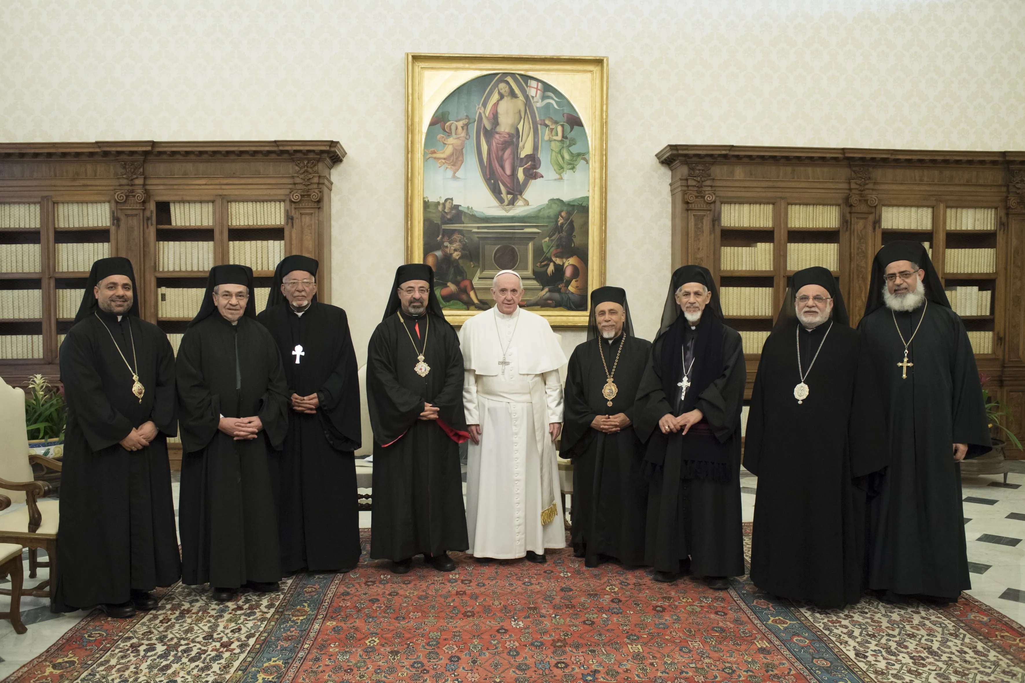 El Papa Francisco se reúne con la Iglesia Copta Ortodoxa en la Ciudad del Vaticano el 6 de febrero de 2017.?w=200&h=150