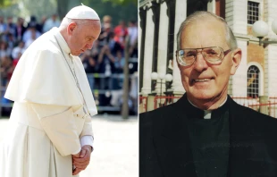 Papa Francisco y Cardenal Thomas Stafford Williams Crédito: Shutterstock / Conferencia Episcopal de Nueva Zelanda