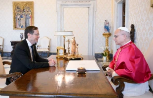 Herzog visitó al Papa en el Vaticano el pasado 4 de septiembre Crédito: Vatican Media