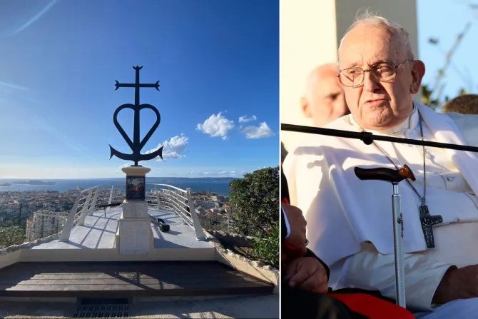 Cruz de Camarga y Papa Francisco