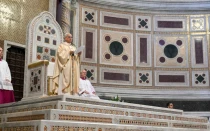 El Santo Padre celebró la Santa Misa desde la catedral del Obispo de Roma, con motivo de la Solemnidad de la Dedicación de la que se considera “madre de todas las Iglesias”.