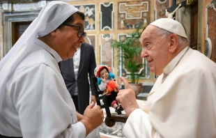 Imagen de la audiencia en el Vaticano este 15 de julio Crédito: Vatican Media