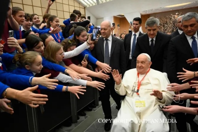 Papa Francisco y la Federación Internacional Pueri Cantores