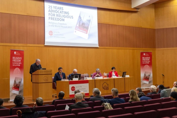 Cardenal Parolin, informe de ACN