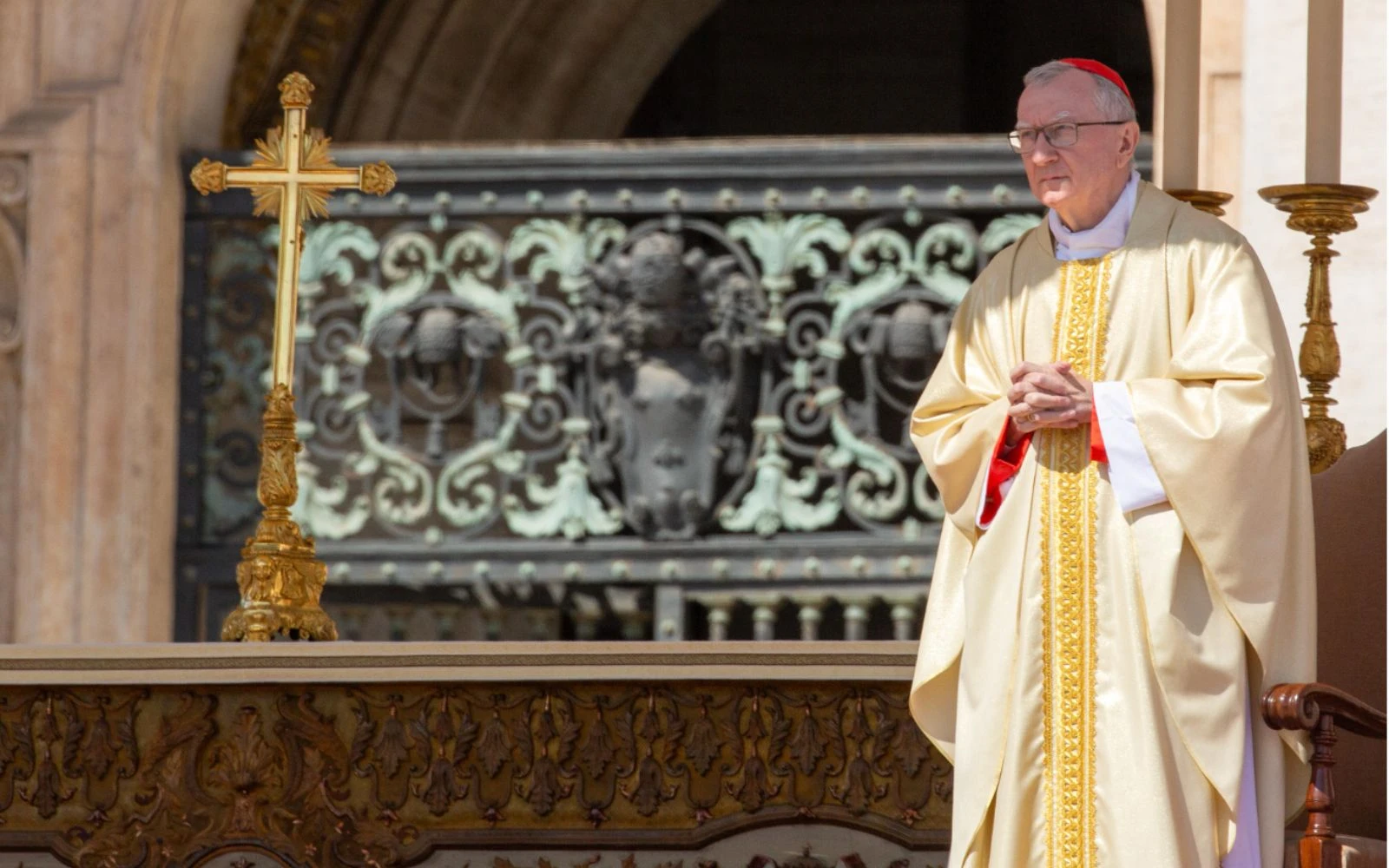 El Cardenal Pietro Parolin, ex Secretario de Estado del Vaticano, presidió la segunda Misa de los "Novendiales", los nueve días de luto por la muerte del Papa Francisco?w=200&h=150