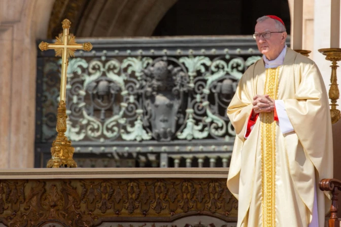 El Cardenal Pietro Parolin, ex Secretario de Estado del Vaticano, presidió la segunda Misa de los "Novendiales", los nueve días de luto por la muerte del Papa Francisco