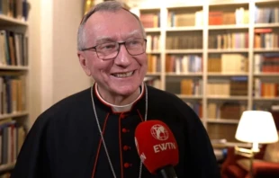 Cardenal Pietro Parolin, Secretario de Estado del Vaticano. Crédito: EWTN News