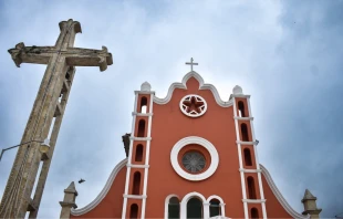 Fachada de la Parroquia San Juan Bautista. Crédito: Parroquia San Juan Bautista - Ocozocoautla