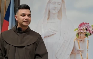 Fray Zvonimir Pavicic, párroco de Medjugorje. Crédito: Nicolás de Cárdenas / ACI Prensa