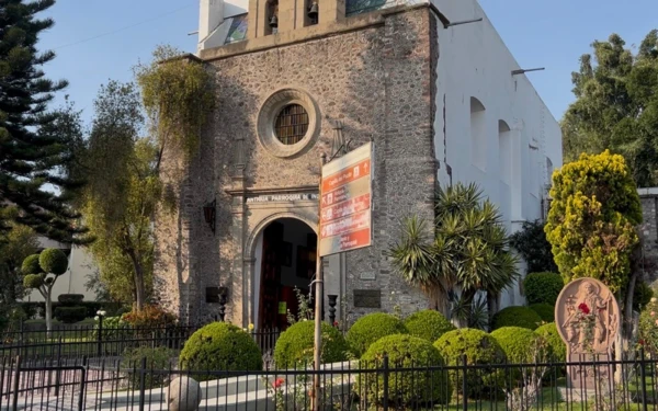Antigua parroquia de Indios. Crédito: EWTN Noticias