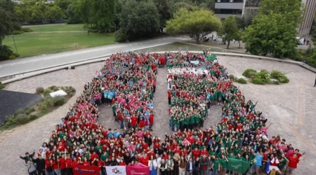1.450 jóvenes partieron en misión