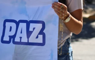 Marcha por la paz en Mazatlán, en el estado de Sinaloa. Crédito: Diócesis de Mazatlán