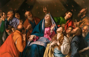Pentecostés, Juan Bautista Maíno (1612-1614). Crédito: Dominio público.