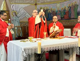 Cardenal celebra Pentecostés en Gaza: La guerra no ha dejado “ni una casa intacta”